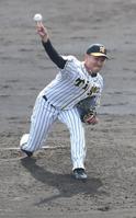 先発し、５回１失点の秋山拓巳（代表撮影）