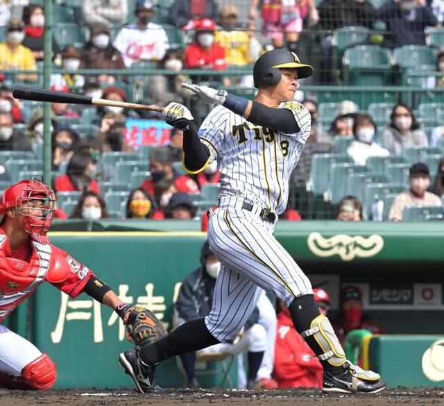 強打の阪神が甲子園初戦を勝利　ドラ１佐藤輝は球団新人１９年ぶりの強烈打
