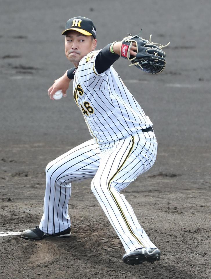 先発し、５回１失点の秋山（代表撮影）