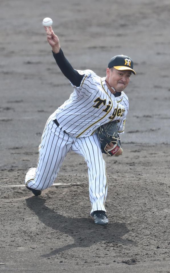 先発し、５回１失点の秋山拓巳（代表撮影）