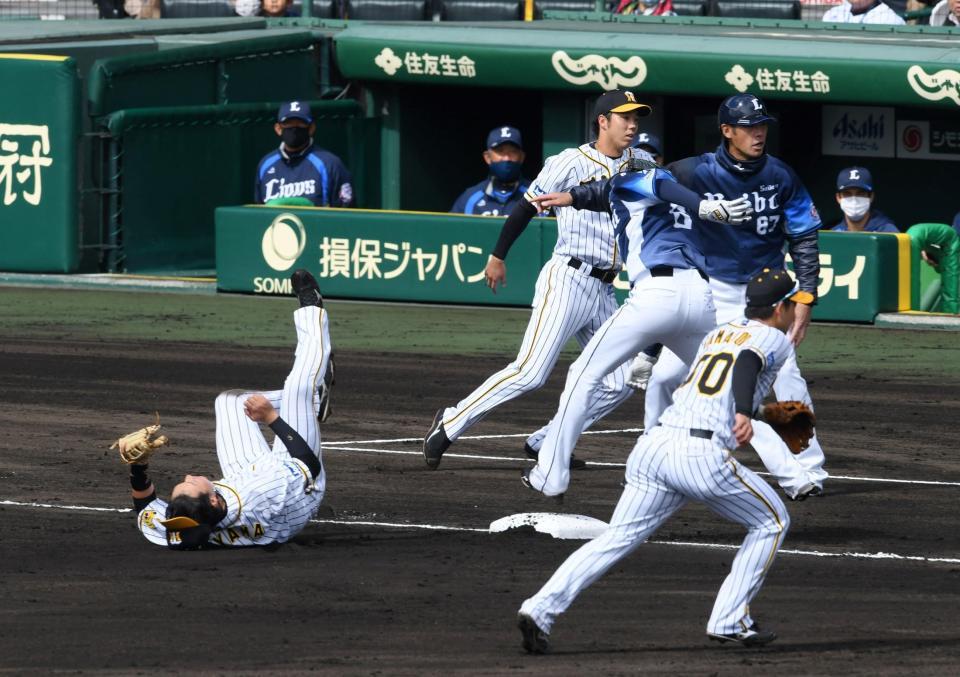 阪神 マルテの悪送球で先制点を献上 西武とオープン戦 阪神タイガース デイリースポーツ Online