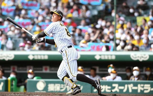 阪神ドラ１佐藤輝　Ｇ倒Ｖ弾！球団新人初のＯＰ戦４号　矢野監督が開幕スタメン明言