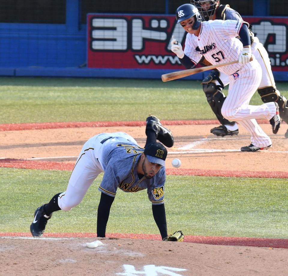 阪神 中継ぎ陣が相次いで失点 ドラ８ 石井大が対外試合初失点 阪神タイガース デイリースポーツ Online