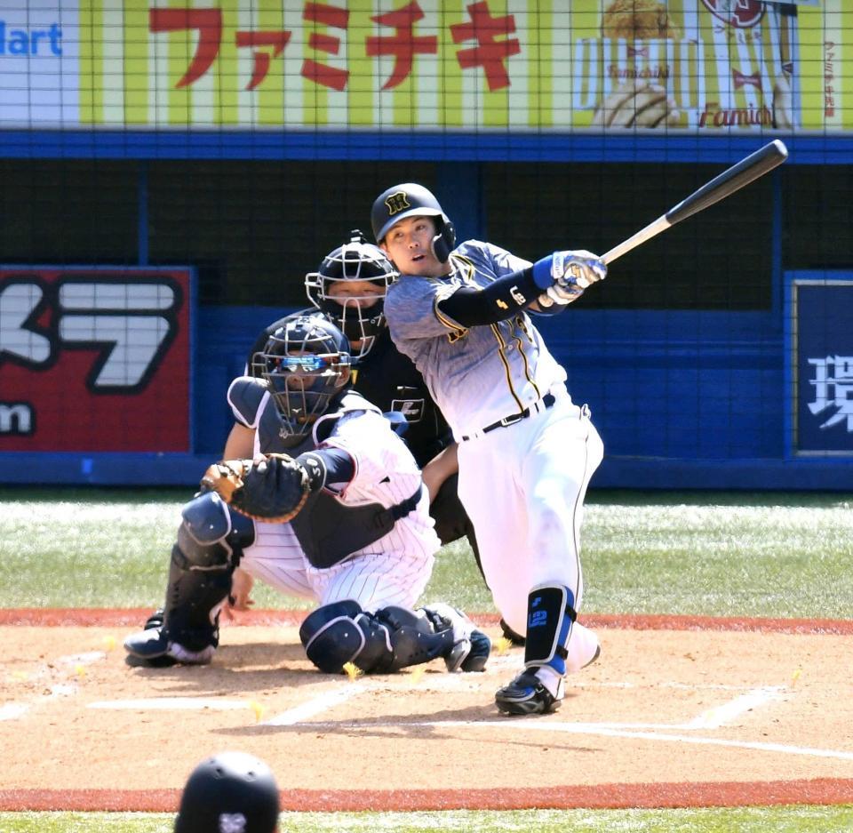 　２回、適時打を放っつ梅野