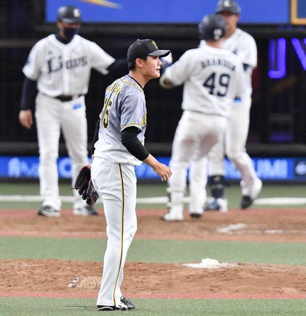 阪神・西純　開幕１軍厳しい４回３失点　矢野監督「まだまだやることある」