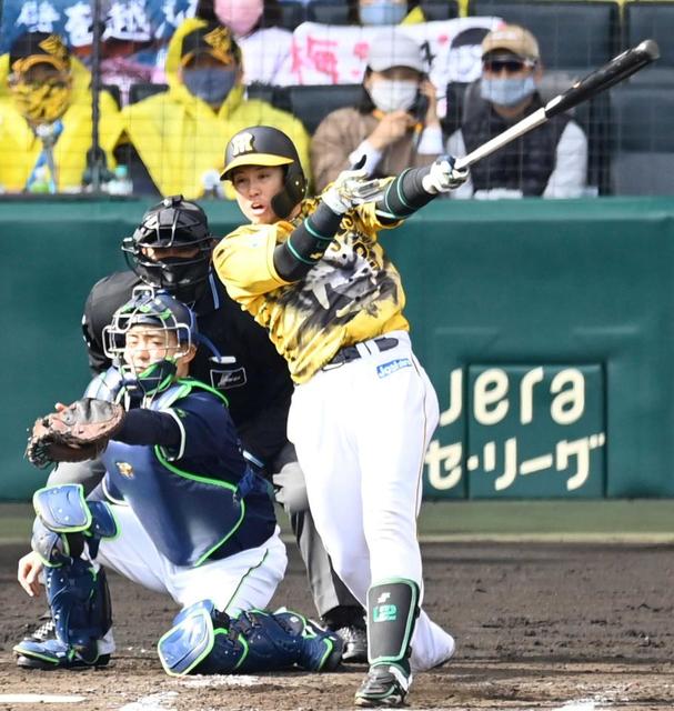阪神・梅野　得点圏打率驚異の・６１５　ボール直撃で途中交代も矢野監督「大丈夫」