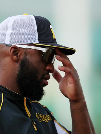 　阪神・ロハス（代表撮影）