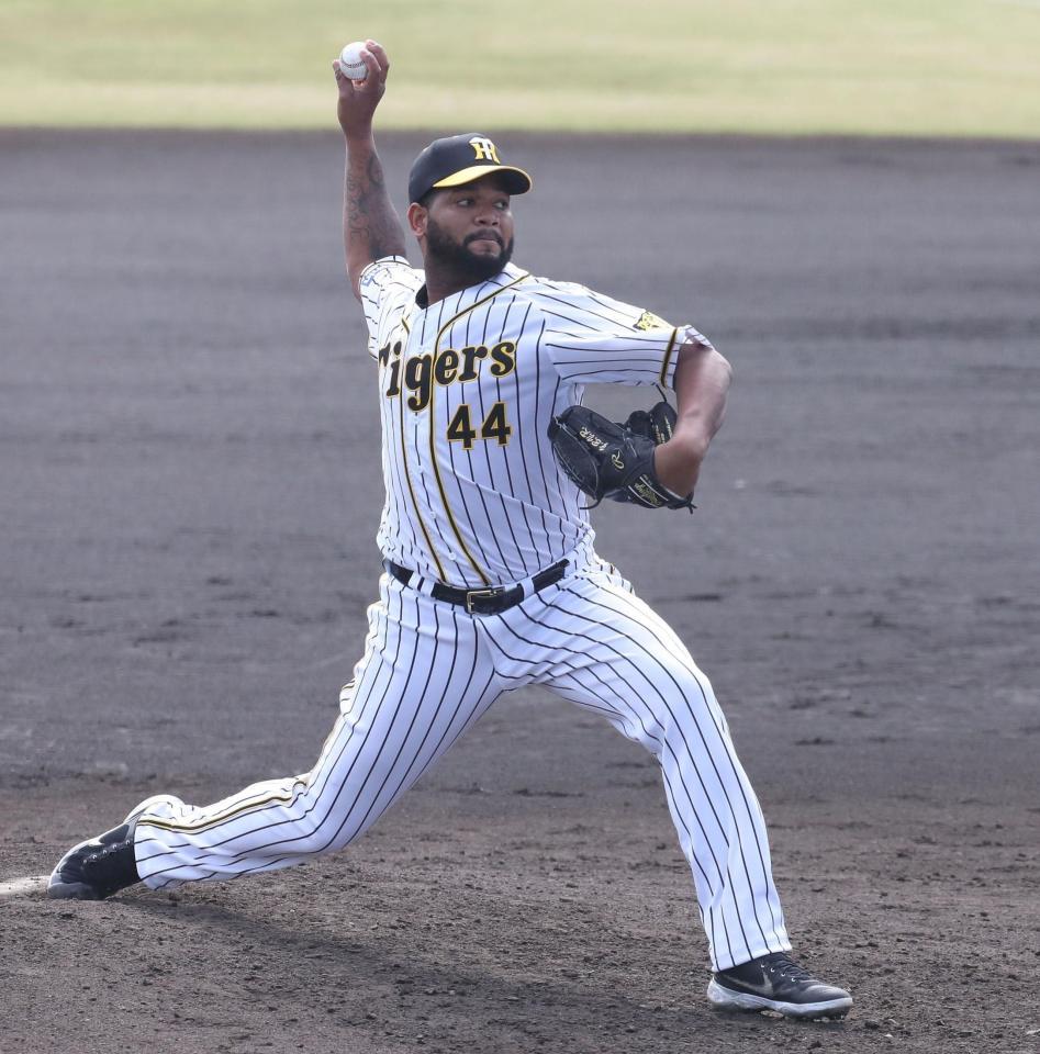 ２番手で登板したアルカンタラ（代表撮影）