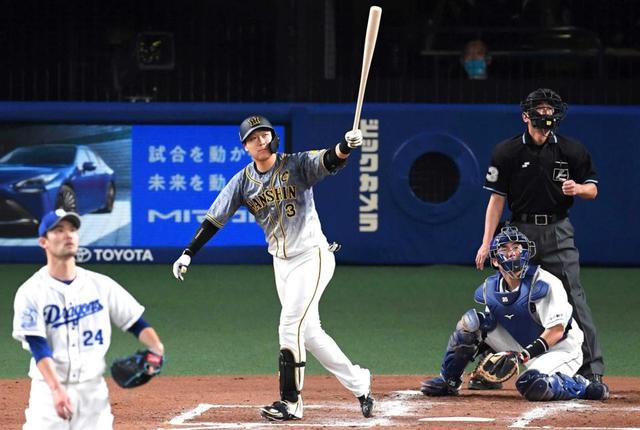 阪神 大山 先制打だ 豪快３ランだ ３安打４打点 これぞ４番 これぞキャプテン 阪神タイガース デイリースポーツ Online