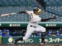 １回、先制となる適時打を放つマルテ（撮影・北村雅宏）