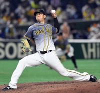 　７回裏に登板した岩貞