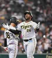 　ベースを一周し、天を見上げるロハス