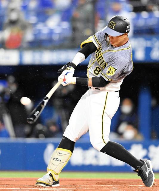 阪神 佐藤輝の長打の秘けつとは 鹿屋体育大 前田明教授が打撃フォーム解析 阪神タイガース デイリースポーツ Online