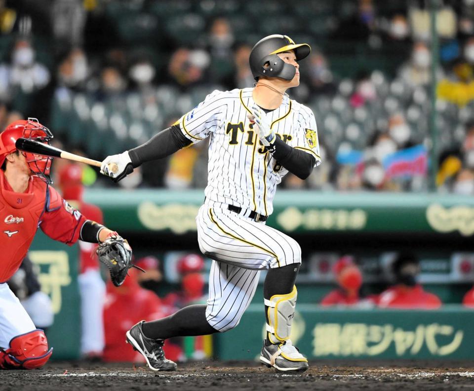 　父・博信さんが分析する佐藤輝のバッティング４月１４日