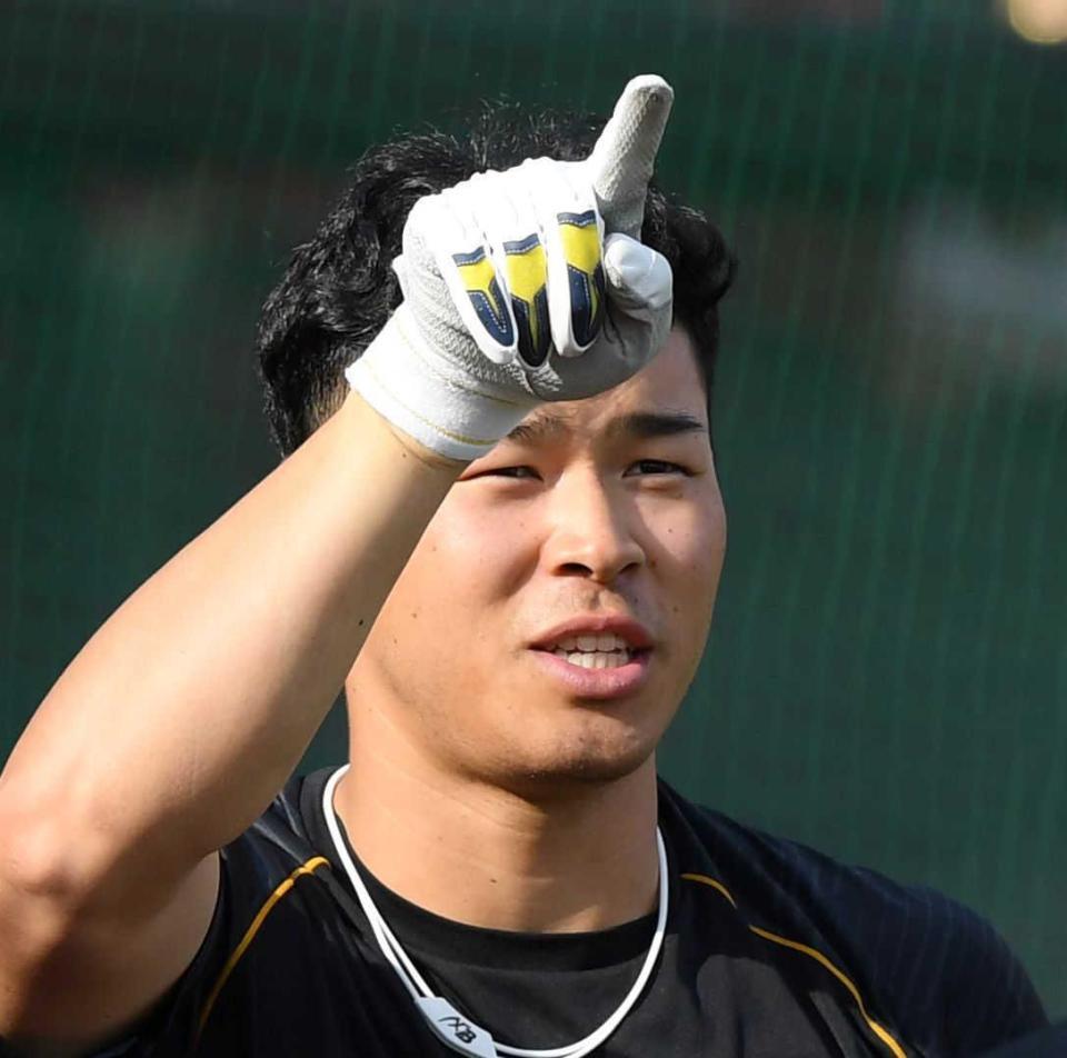 　阪神・佐藤輝