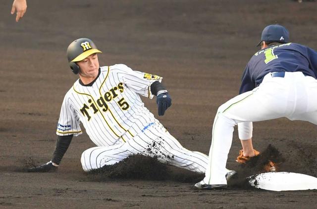 阪神・近本　２戦連続の猛打賞で３割に到達　１５盗塁目はセトップに１差