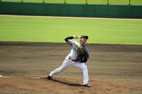 　先発し５回１失点の好投を見せた小川