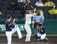 　２回、奥川と初対決する佐藤輝