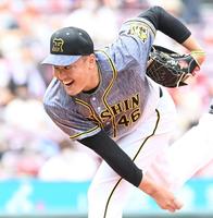 　先発した秋山（撮影・飯室逸平）