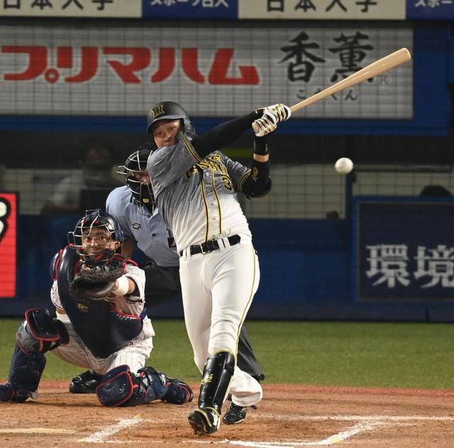 阪神の井上ヘッド　前半戦残り８試合の打線キーマンに大山、佐藤輝、中野を指名