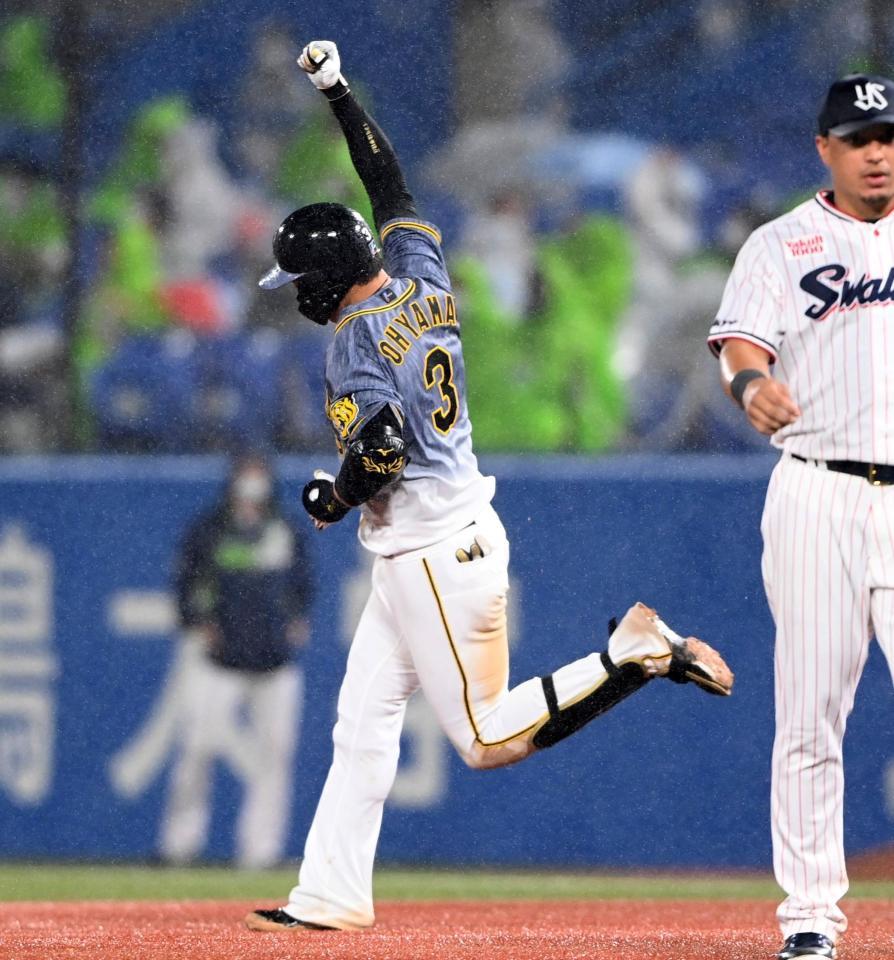 阪神 大山 本当に迷惑ばかりかけているので 意地の決勝３ラン 阪神タイガース デイリースポーツ Online