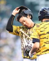 　１回、右飛に倒れた大山