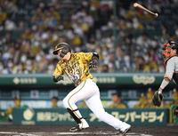 　６回、４番に座った大山は三ゴロ併殺に倒れる