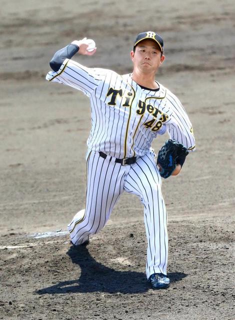 阪神・斎藤　猛アピ２回０封　最速１５４キロ直球×高速フォーク「精度上げたい」