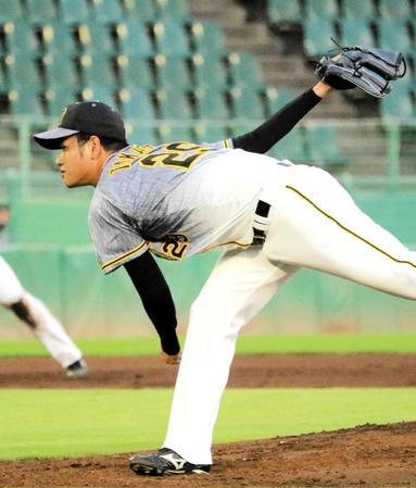 実戦復帰後初先発で３回無失点と好投した高橋