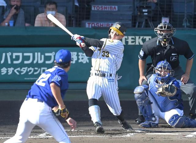 阪神・糸原が先制二塁打「自分の仕事ができてよかった」大当たり大野雄から３の３