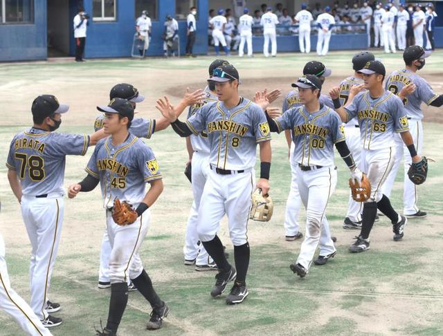 阪神２軍　快勝で優勝マジック「４」に　佐藤輝４安打３打点　村上は１０勝目