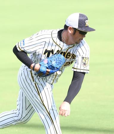 キャッチボールで汗を流す岩田（代表撮影）