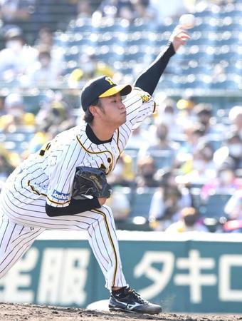 　力投する高橋（撮影・北村雅宏）