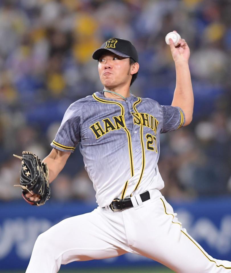  力投する阪神・伊藤将