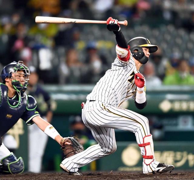 阪神・中野が大暴れ　球団新人６位１２３安打、４位１２度目猛打賞、３位２９盗塁！