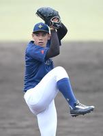 　６回無失点の好投も優勝を逃した創価大・鈴木勇斗（撮影・金田祐二）