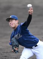 　６回無失点の好投も優勝を逃した創価大・鈴木勇斗（撮影・金田祐二）