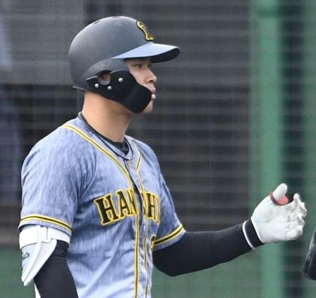 　阪神・佐藤輝＝３０日