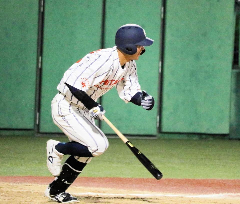 　３試合連続適時打を放った豊田