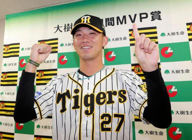 阪神・伊藤将、月間ＭＶＰ　球団新人投手３人目　輝と同シーズン新人Ｗ受賞はセ界初