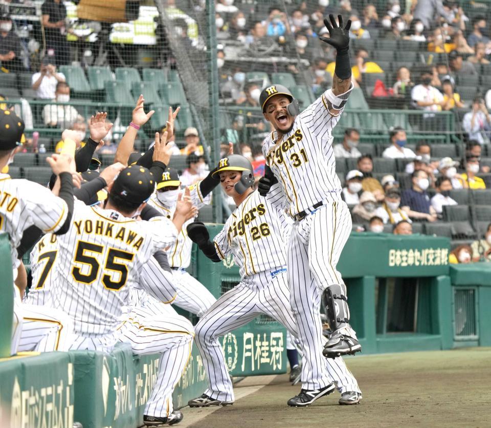 　ベストナインに選出されたマルテ