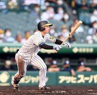 　最多安打、ベストナインを受賞した近本