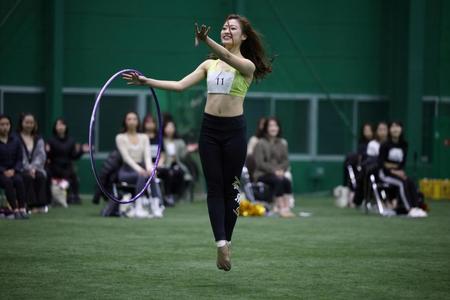 タイガースアカデミーダンススクールから初の合格者となったＡｙｕｍｉ（球団提供）