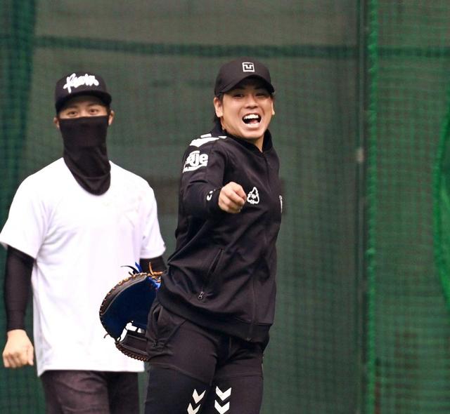 野球応援キャップ マットブラック 阪神タイガース 藤浪選手 ヘルメット