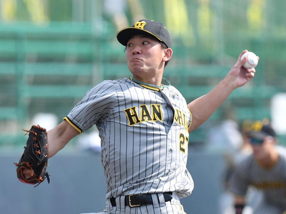 　５日の紅白戦で２イニングを無失点に抑えた伊藤将