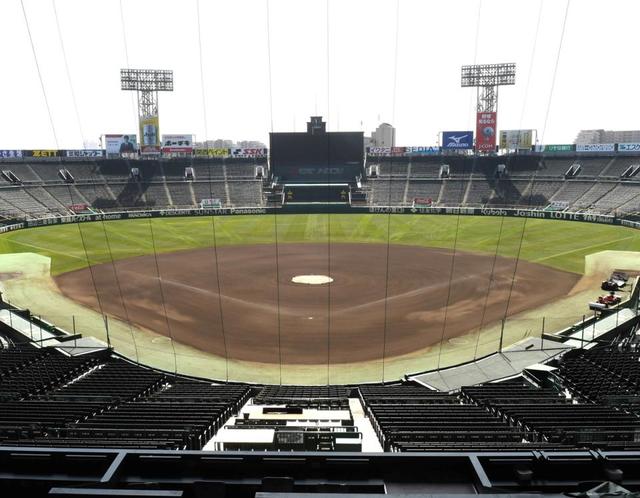 阪神 甲子園球場のライトに「docomo LOUNGE 阪神 甲子園球場のライトに「docomo LOUNGE