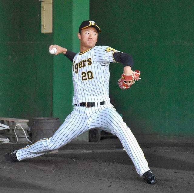 阪神ドラ１森木、宝刀候補にドロップカーブ 打者の目線を一度上げて