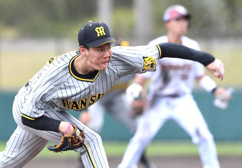 　３回を無失点に抑えた及川（撮影・棚橋慶太）