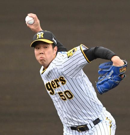 　２回で被安打１と上々の仕上がりをみせた青柳