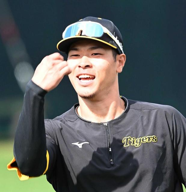 阪神・佐藤輝　エース級撃ちだ　開幕４番へ２６日大野雄、２７日奥川攻略する